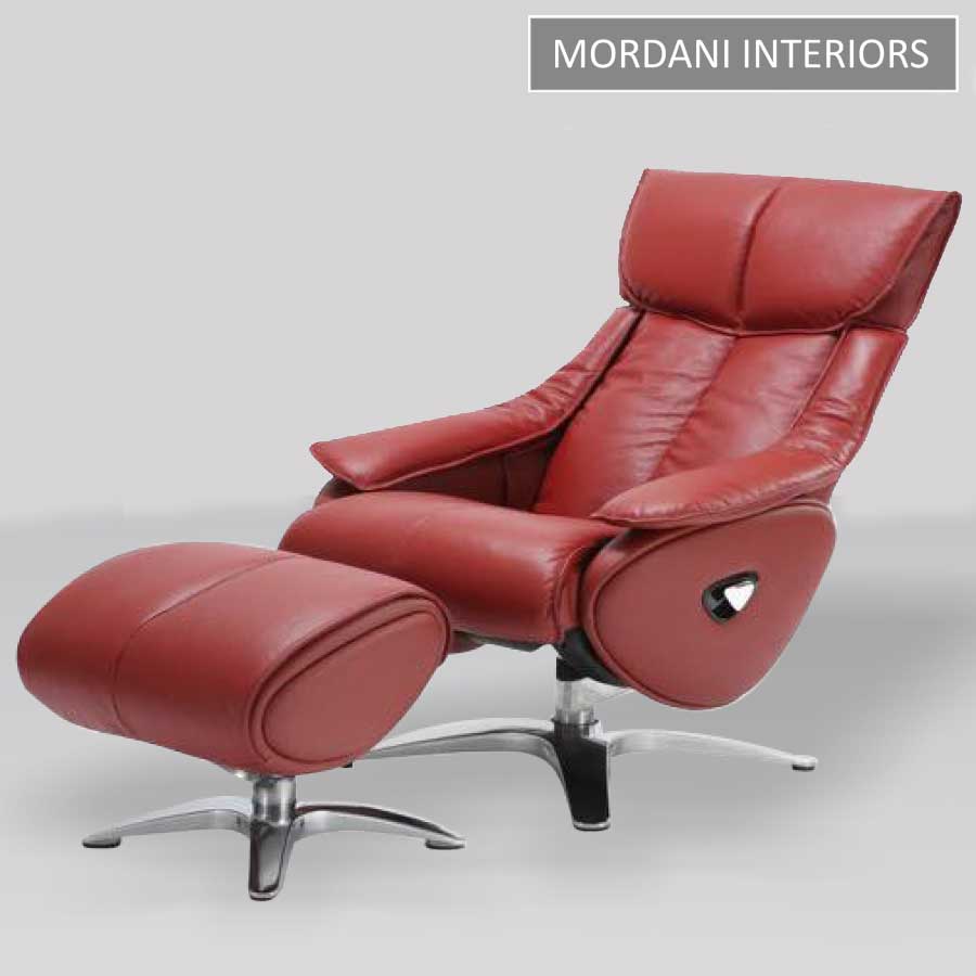 Domingo Recliner Chair With Ottoman